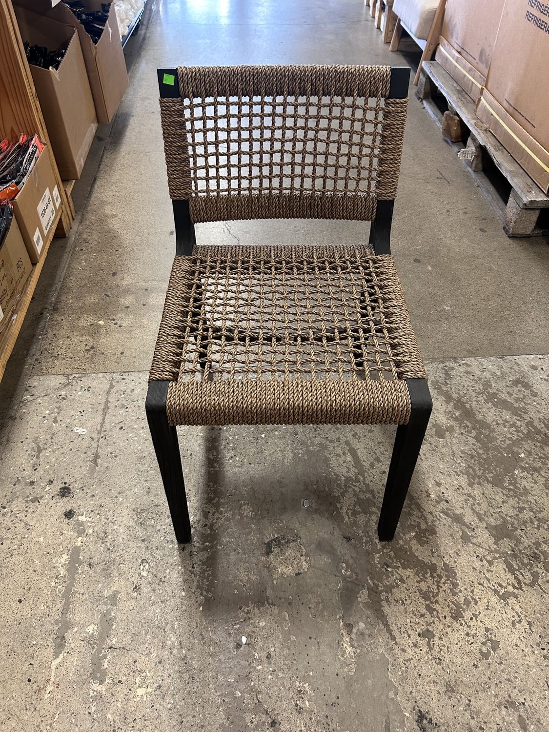 Harbour Outdoor: MLB Armless Dining Chair (Charcoal)