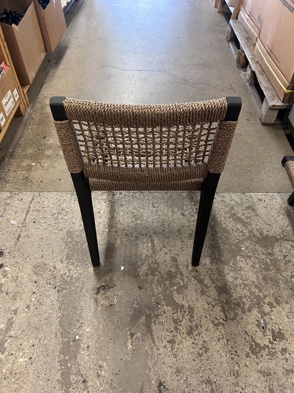 Harbour Outdoor: MLB Armless Dining Chair (Charcoal)