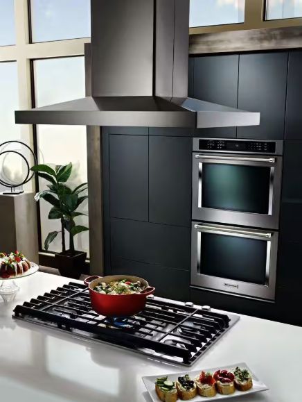 Kitchenaid: 30 in. Double Electric Wall Oven Self-Cleaning with Convection in Stainless Steel