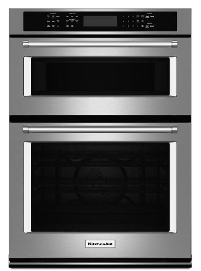 Kitchenaid: 30&quot; Combination Wall Oven with Even-Heat™ True Convection (Lower Oven)
