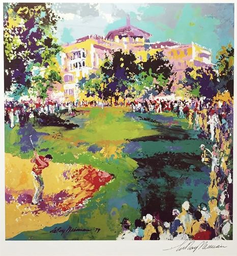 Leroy Neiman &quot;Westchester Golf Classic&quot; Hand Signed Lithograph