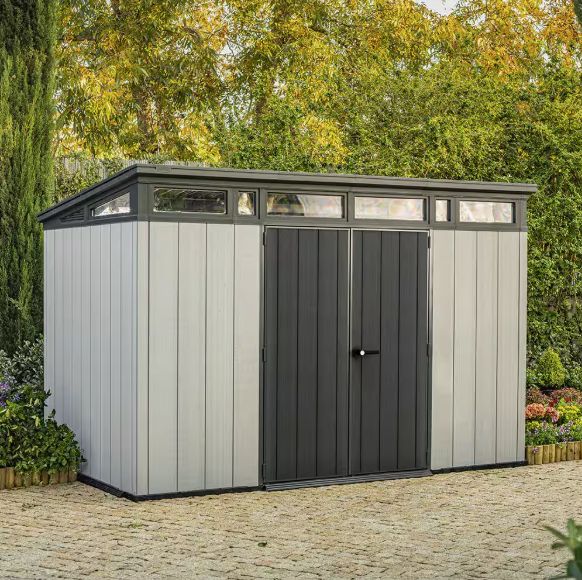 Keter Artisan 11&#39; X 7&#39; Customizable Backyard Storage Shed