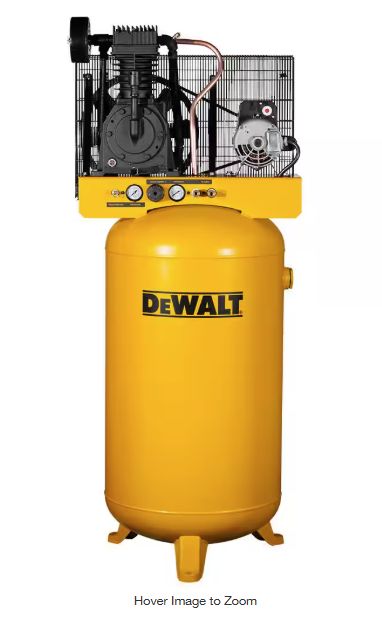 Dewalt: 80 Gal. Stationary Electric Air Compressor