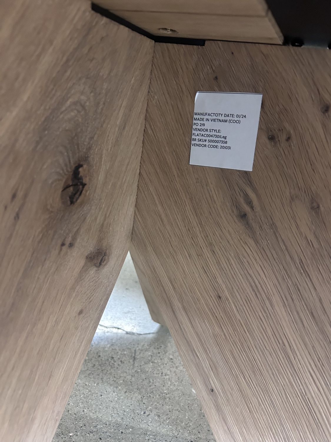 Banana Republic Home Round Coffee Table