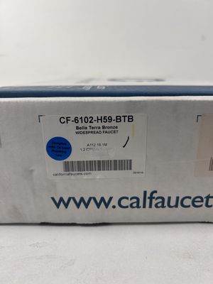 California Faucets: Widespread Faucet (BTB)