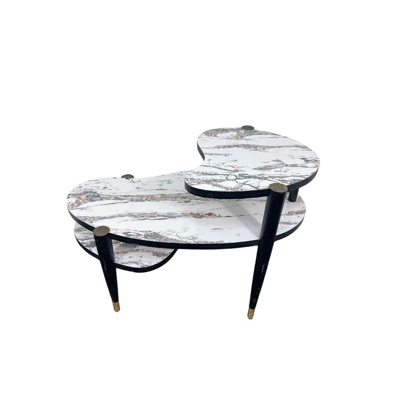 Atomic 1950&#39;s MCM Kidney Shaped Table