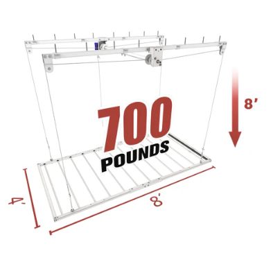 Ceiling Sam 4&#39; x 8&#39; Storage Lift Pro