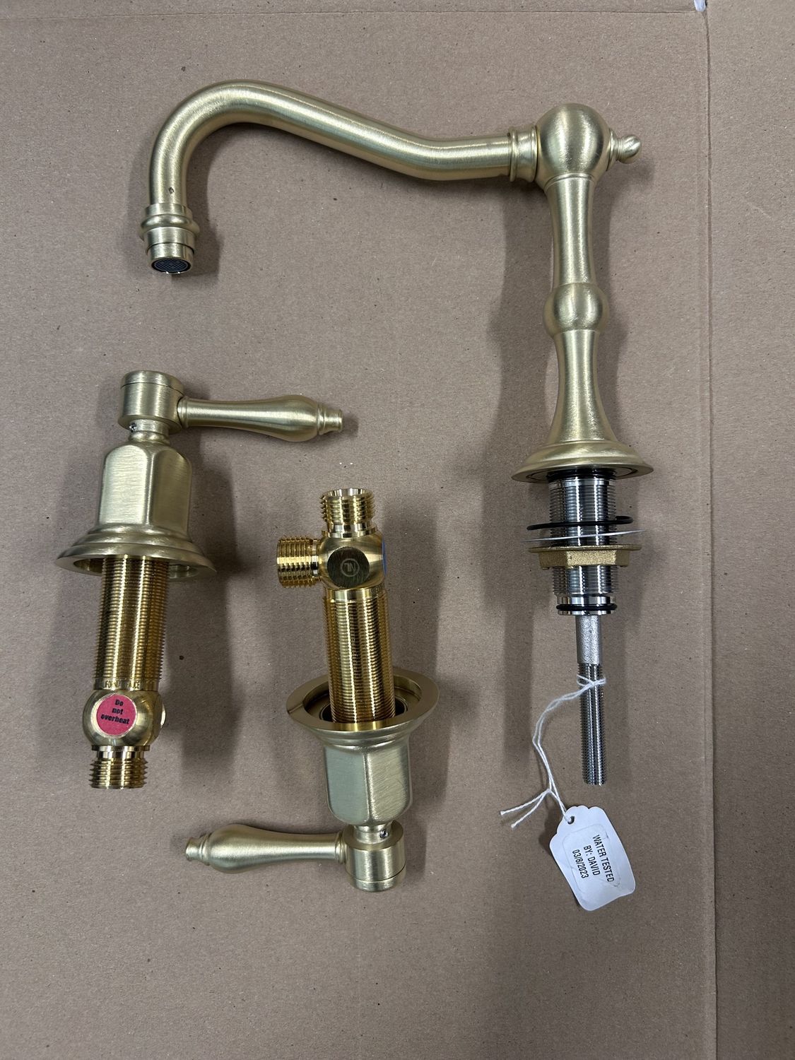 W/S ENHANCED with ZERODRAIN (Satin Brass)