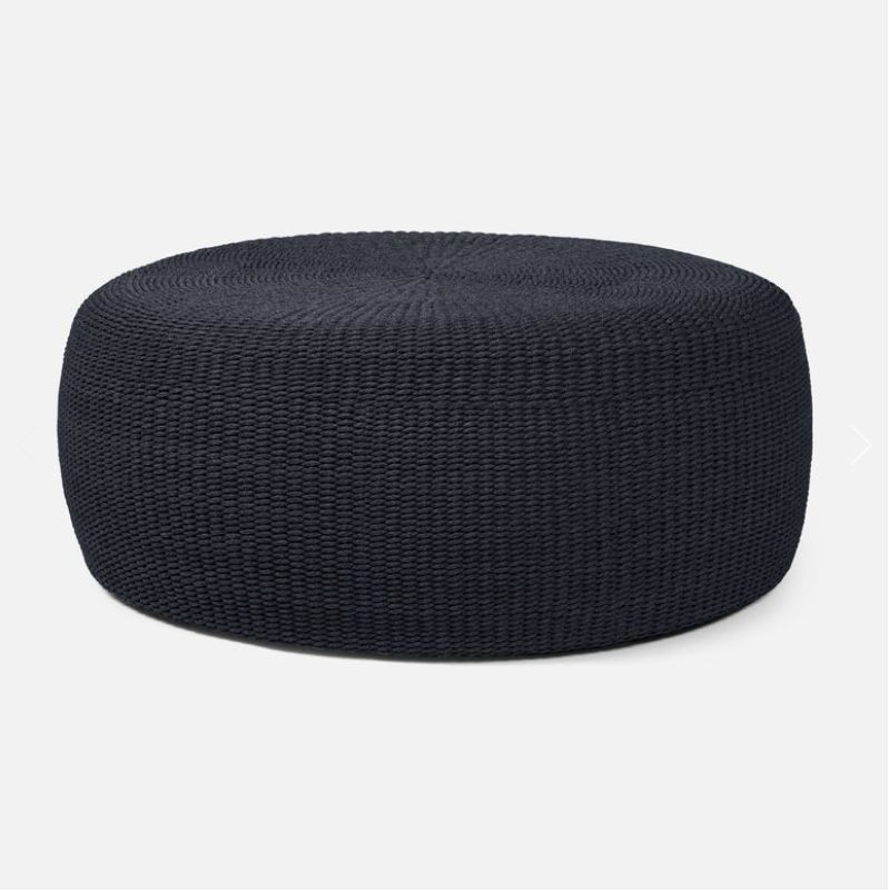 Elias Coffee Table, Color: Dark Navy, Material: Performance Rope, Size: 48&#39;x12&quot;