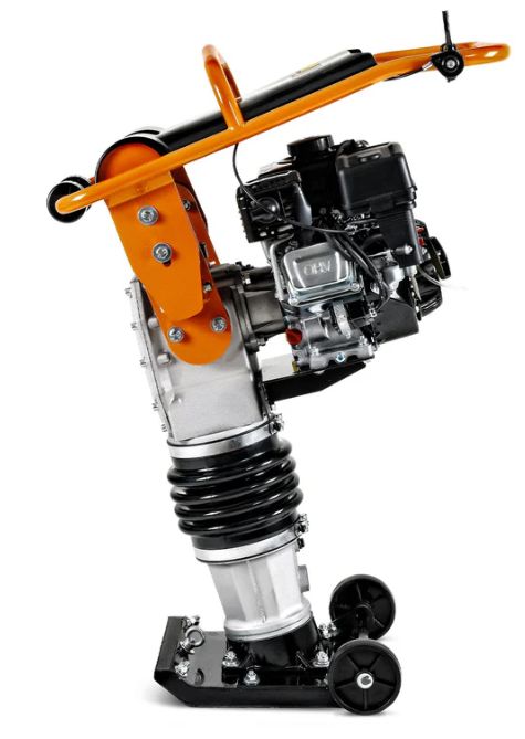 Jumping Jack Tamping Rammer Pro - 7HP 209CC Engine High Impact Soil Compaction