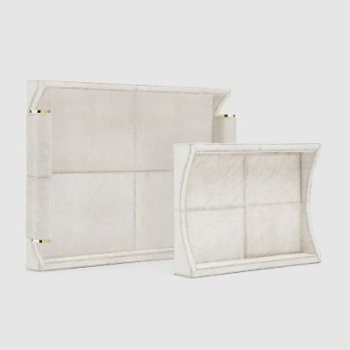 Nate Natural Hair-On-Hide Tray Set