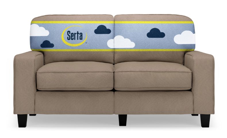 Palisades 61&quot; Track Arm Sofa Loveseat