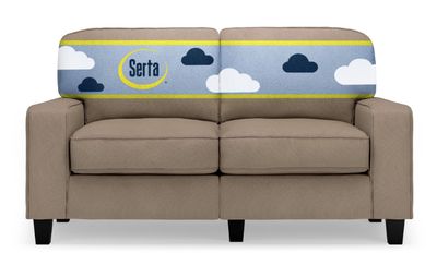 Palisades 61&quot; Track Arm Sofa Loveseat
