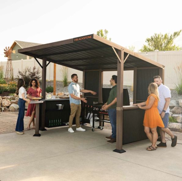 10&#39; x 10&#39; Bar and Griddle Pavilion