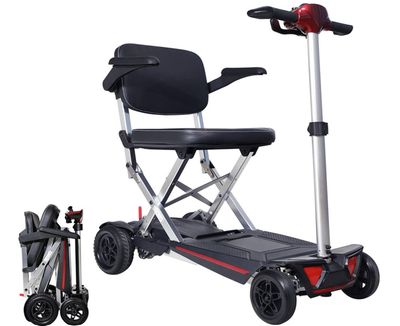 Powered Lightweight Manual Folding Mobility Scooter