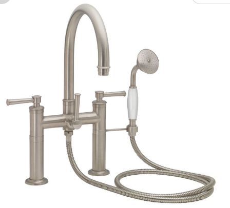 Palomar Traditional Deck Mount Tub Filler - Arc Spout