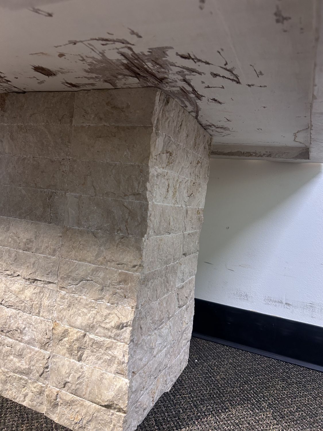 Vintage Travertine End Tables (set of 2)