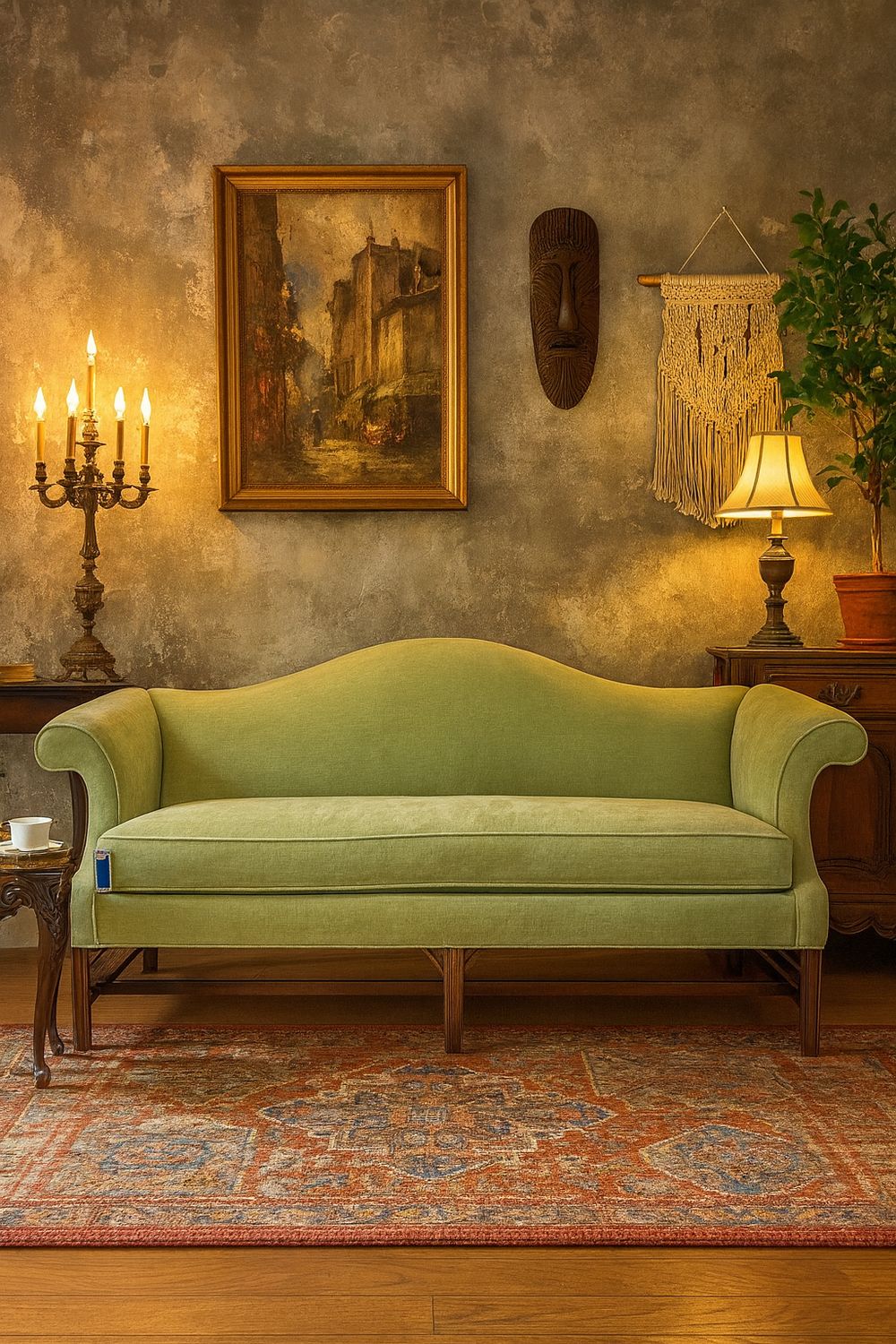 Camelback Sofa