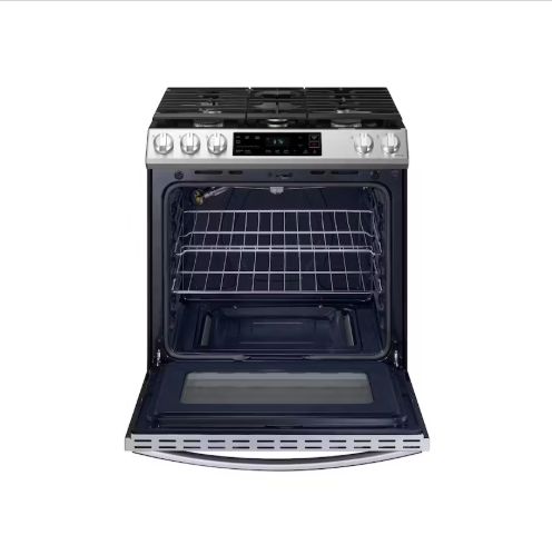 6.0 cu. ft. Smart Slide-in Gas Range in Stainless Steel
