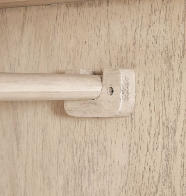 Elba Mindi Wood Storage Cabinet