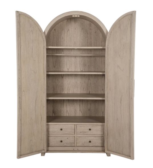 Elba Mindi Wood Storage Cabinet