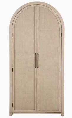 Elba Mindi Wood Storage Cabinet