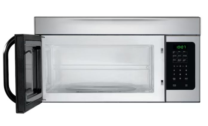 1.6-cu ft 1000-Watt Over-the-Range Microwave with Sensor Cooking (Silver Mist)