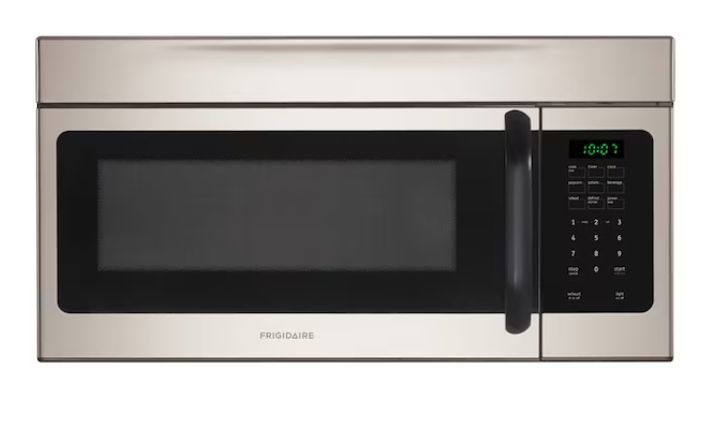 1.6-cu ft 1000-Watt Over-the-Range Microwave with Sensor Cooking (Silver Mist)