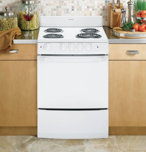 24&quot; ELECTRIC FREESTANDING RANGE