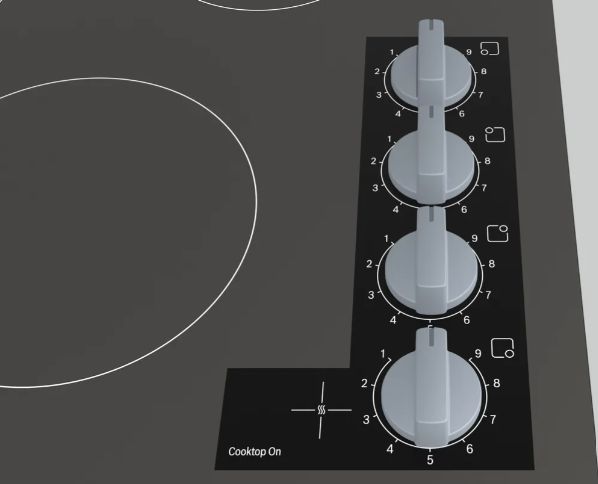 500 SERIES 24&quot;ELECTRIC COOKTOP