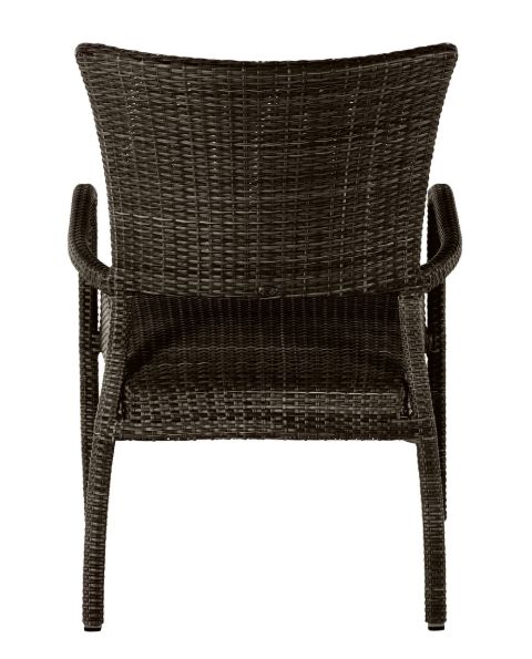 Skye Woven Resin Wicker Outdoor Arm Chair