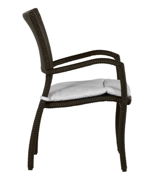 Skye Woven Resin Wicker Outdoor Arm Chair