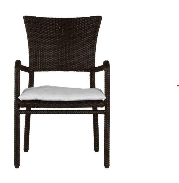 Skye Woven Resin Wicker Outdoor Arm Chair