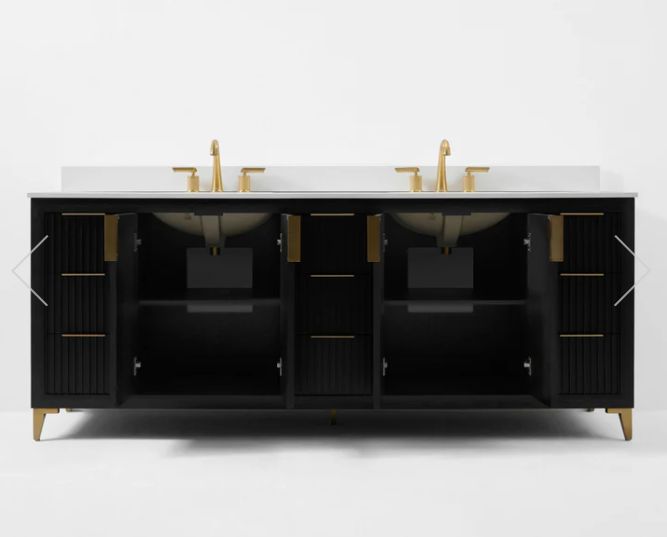 84&quot; Turlington Bathroom Double Vanity