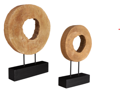 Ashlea Wooden Sculptures (2 Pieces)