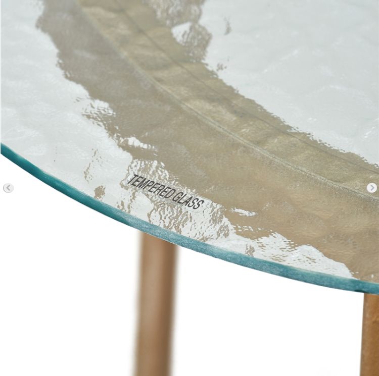 Mirabelle Outdoor Coffee Table in French Gold