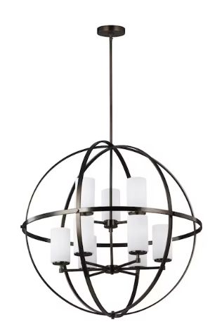 Generation Lighting Alturas 9 -Light (Brushed Bronze)