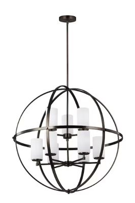 Generation Lighting Alturas 9 -Light (Brushed Bronze)