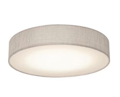 Ashland 20 in. 1-Light White LED Flush Mount