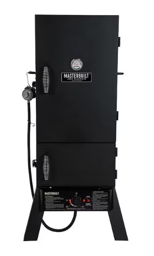 Masterbuilt John McLemore Signature Series 730-Sq. in Black Gas Smoker