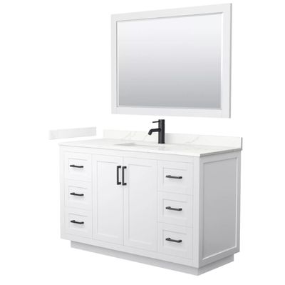 Miranda 54" Single Vanity by Wyndham Collection - White