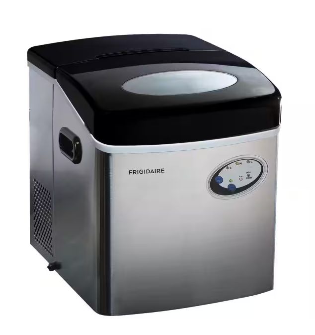 48lb. Freestanding Ice Maker In Stainless Steel