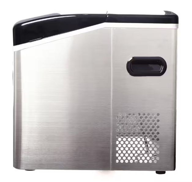48lb. Freestanding Ice Maker In Stainless Steel