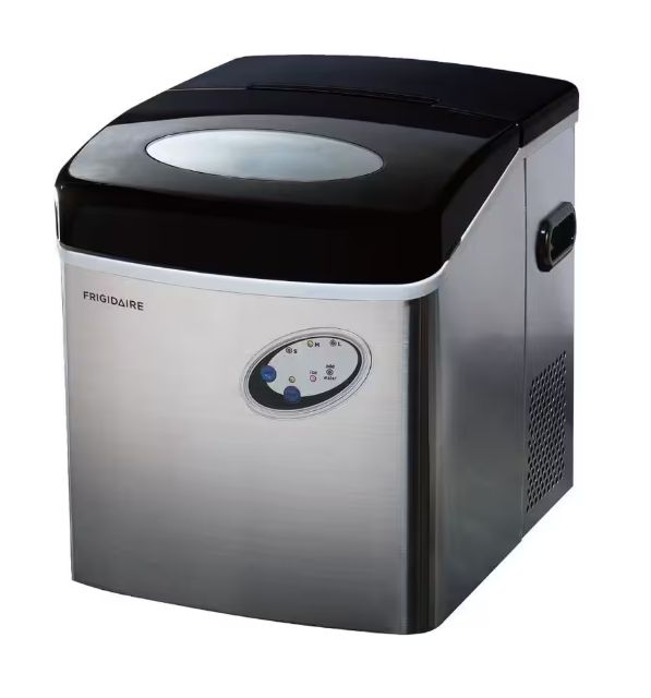 48lb. Freestanding Ice Maker In Stainless Steel