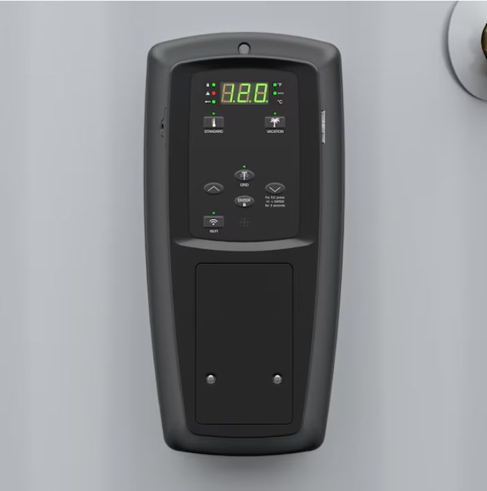 A.O. Smith Signature 500 40-Gallon Short 12-year Warranty 5500-watt Double Element Smart Electric Water Heater with Leak Detection and Automatic Shut-off