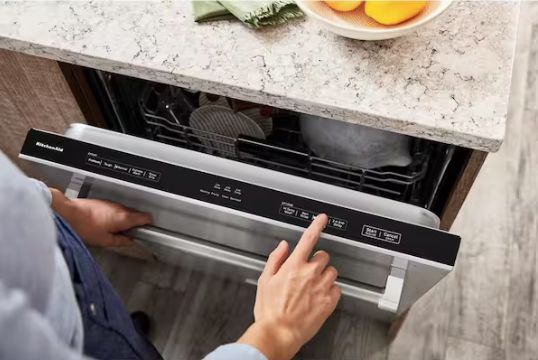 24 in. Built-In Tall Tub Dishwasher in PrintShield Stainless with Third Rack