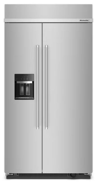 25.1 Cu. Ft. 42" Built-In Side-by-Side Refrigerator with Ice and Water Dispense