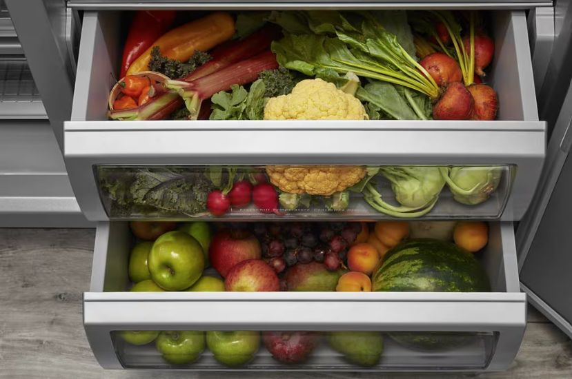 25.1 Cu. Ft. 42" Built-In Side-by-Side Refrigerator with Ice and Water Dispense