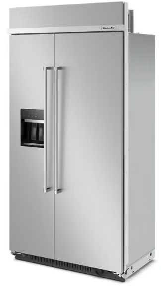 25.1 Cu. Ft. 42" Built-In Side-by-Side Refrigerator with Ice and Water Dispense