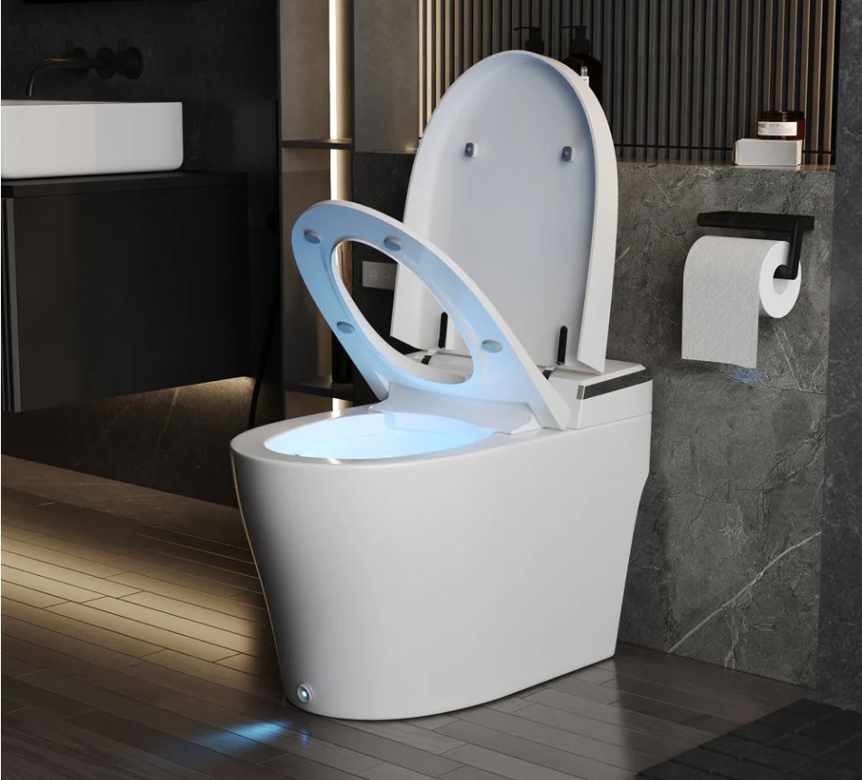 DeerValley Tankless Elongated Smart Toilet